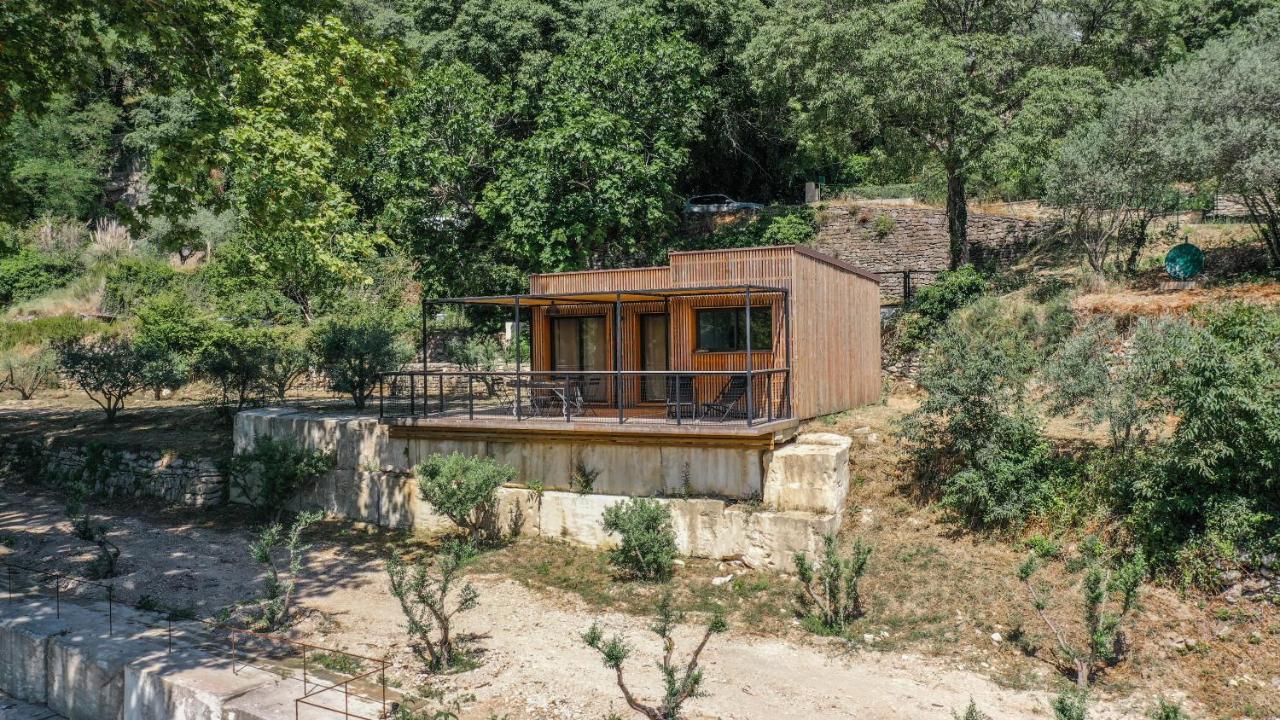 Les Cabanes De La Fontaine Лакост Екстер'єр фото